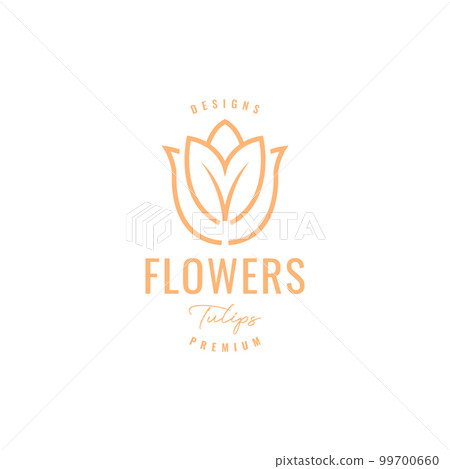 Premium Vector  Flower icon bloom symbol vector