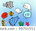 Sea illustration 99701551