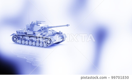 坦克坦克藍色和白色圖像 99701830