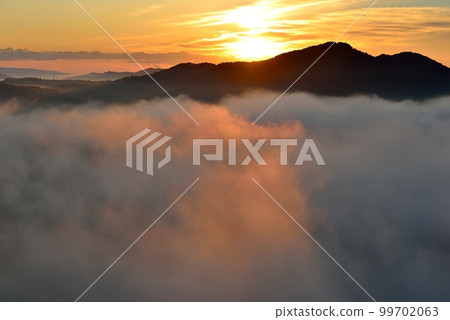 Kamakura mountain cloud sea Kamakura mountain cloud sea 99702063