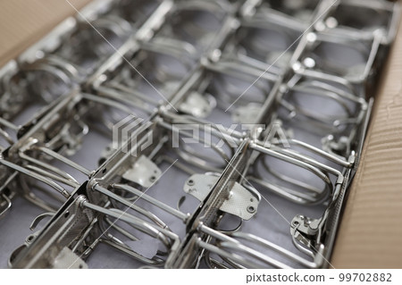 Metal parts set for fastening office folder Metal parts set for fastening office folder 99702882