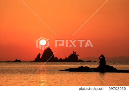 靜岡西伊豆_奧塔哥海岸絕景日落 99702950