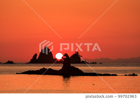 靜岡西伊豆_奧塔哥海岸絕景日落 99702963