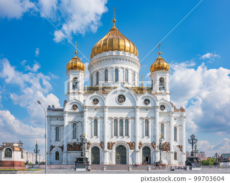 Cathedral of Christ the Saviour in Moscow, Russia 99703604