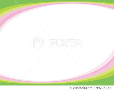 Frame curve spring image white space Frame curve spring image white space 99706957