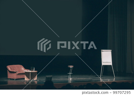 interior of the stage in a modern conference room 99707295