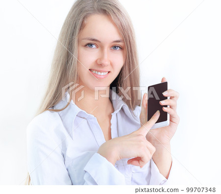 close up.business woman is typing SMS on mobile phone close up.business woman is typing SMS on mobile phone 99707348