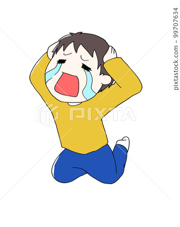 lamenting man 99707634