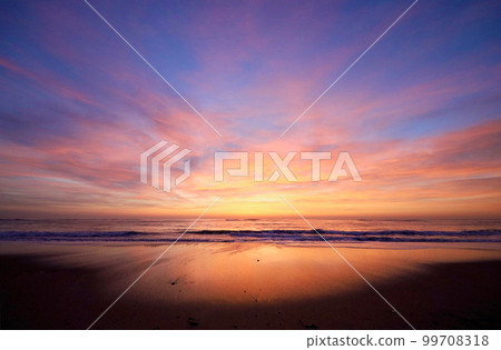Sunrise Sky and Sea, Ibaraki Prefecture 99708318