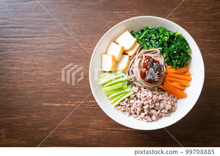 Korean spicy cold noodles 99708885