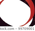 圓形黑色和紅色背景 99709001