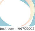 淺藍色和粉紅色背景繪製一個圓圈 99709002