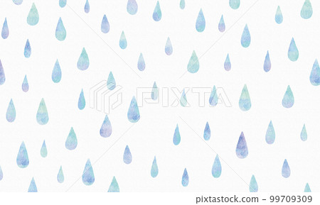 多雨的風景水彩背景圖 99709309