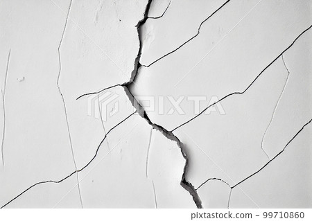 圖像材料開裂的混凝土牆圖像 99710860