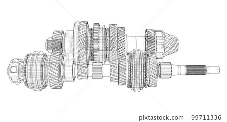 Gearbox sketch 99711336
