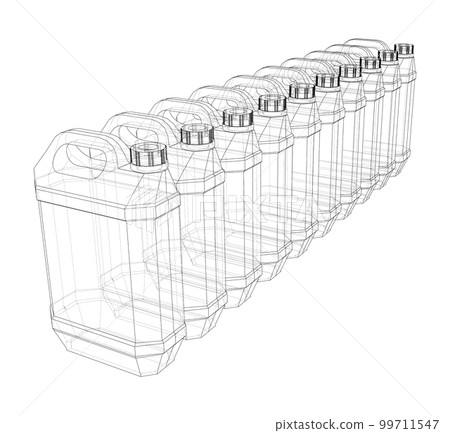 Cans of car liquids 99711547