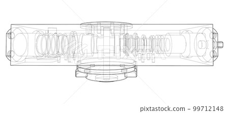 Abstract industry object concept 99712148