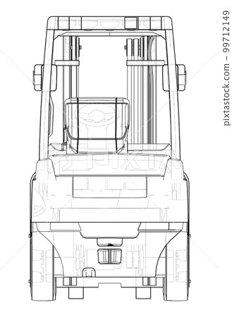 Forklift. Orthography 99712149