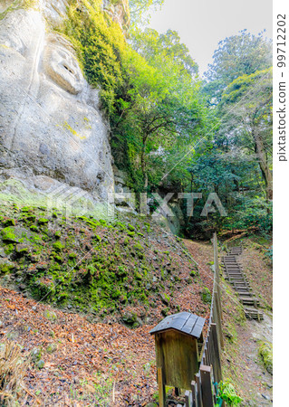 大分縣豐後高田市冬季的熊野馬蓋佛 99712202