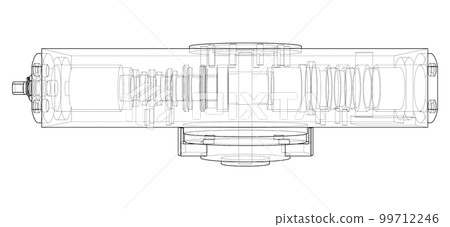 Abstract industry object concept 99712246