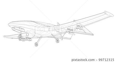 Military Predator Drone 99712315