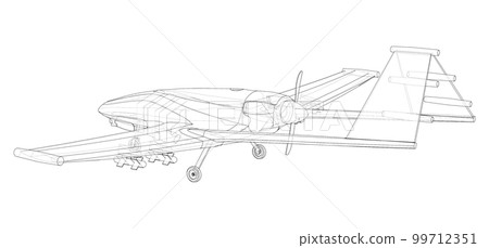 Military Predator Drone 99712351