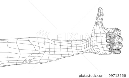 Thumb up hand sign Thumb up hand sign 99712366