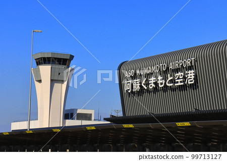 [熊本縣]更新的阿蘇熊本機場 99713127