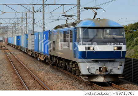 EF210-149 towing container train Keiyo Line EF210-149 towing container train Keiyo Line 99713703