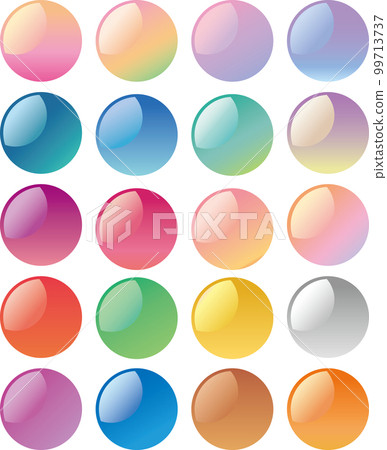 glossy sphere set 99713737