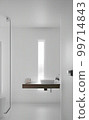 Relax and White bathroom in house 99714843