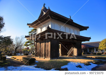 松山歷史公園、松山城跡、松山城大手門、山形縣指定文化財產 松山歷史公園、松山城跡、松山城大手門、山形縣指定文化財產 99715070