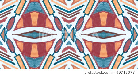 Navajo seamless pattern. Hand drawn ethnic background. Navajo seamless pattern. Hand drawn ethnic background. 99715078