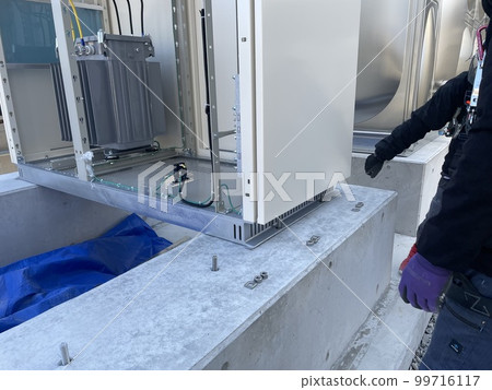 Installation of cubicles 99716117
