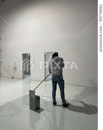 Factory floor painting work Factory floor painting work 99716662