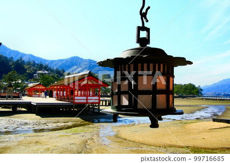 Floating Shrine on the Sea... Itsukushima Shrine, Miyajima in Aki 99716685