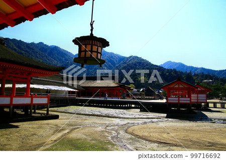 Floating Shrine on the Sea... Itsukushima Shrine, Miyajima in Aki 99716692
