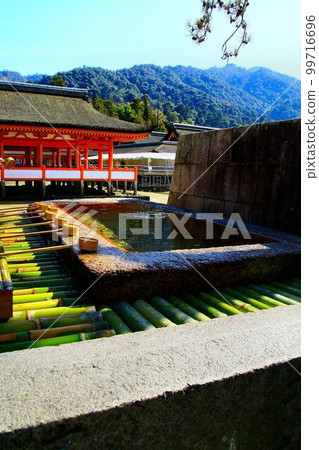 Floating Shrine on the Sea... Itsukushima Shrine, Miyajima in Aki Floating Shrine on the Sea... Itsukushima Shrine, Miyajima in Aki 99716696
