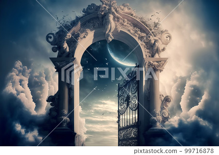 Heavens gate to heaven end of life. Stairway to Heaven. Religious