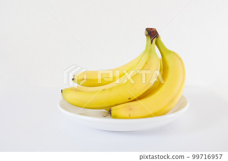 Shot against a white background Banana 99716957