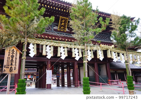 Japan Kanagawa Prefecture Kawasaki Daishi Daisenmon Gate 99717243