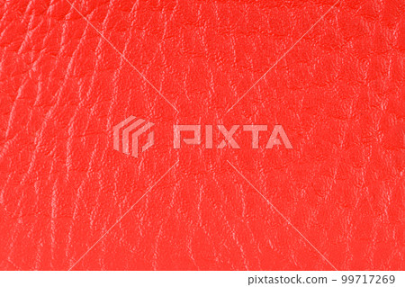 Red artificial leather texture 99717269