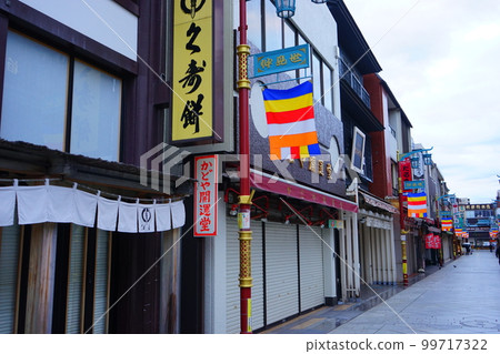Japan Kanagawa Prefecture Kawasaki Daishi Nakamise Street 99717322