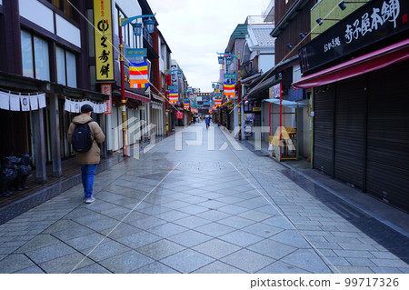 日本神奈川縣川崎大師仲見世街 99717326