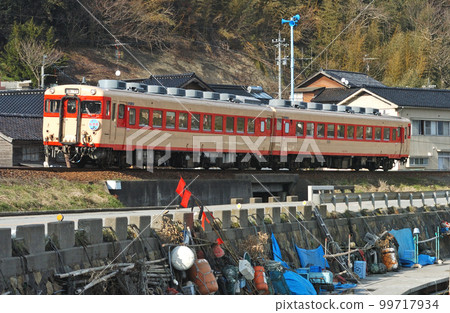 Noto Railway Yaha - Fujinami JR West Kiha 58-596 + Kiha 28-1119 (Kanazawa) Sayonara Notoji Noto Railway Yaha - Fujinami JR West Kiha 58-596 + Kiha 28-1119 (Kanazawa) Sayonara Notoji 99717934