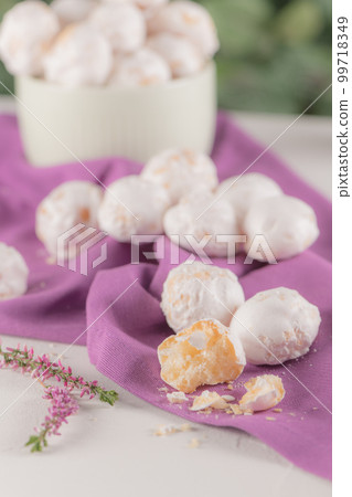 Traditional portuguese sweets beijinhos Traditional portuguese sweets beijinhos 99718349