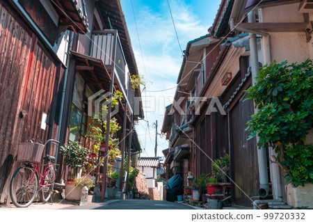 [重要傳統建築群保存地區] 福山市鞆町傳統建築群保存地區 初秋小巷風光 7 廣島縣福山市 99720332