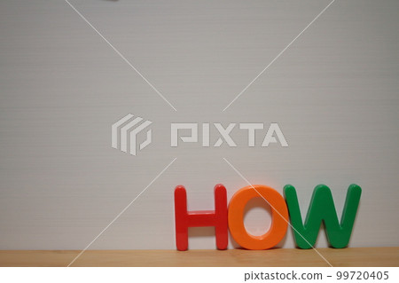 Expressing English letters with colorful alphabets on a white background Expressing English letters with colorful alphabets on a white background 99720405