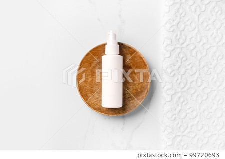 White beauty cosmetics tube. Mockup cream, gel, tonic, cleanser, lotion and other professional cosmetics product presentation. White beauty cosmetics tube. Mockup cream, gel, tonic, cleanser, lotion and other professional cosmetics product presentation. 99720693