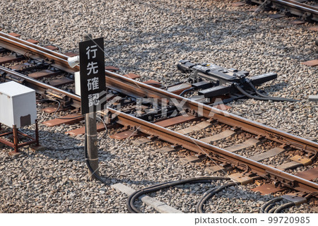 Checking the destination of the railway Tracks and turnouts Checking the destination of the railway Tracks and turnouts 99720985